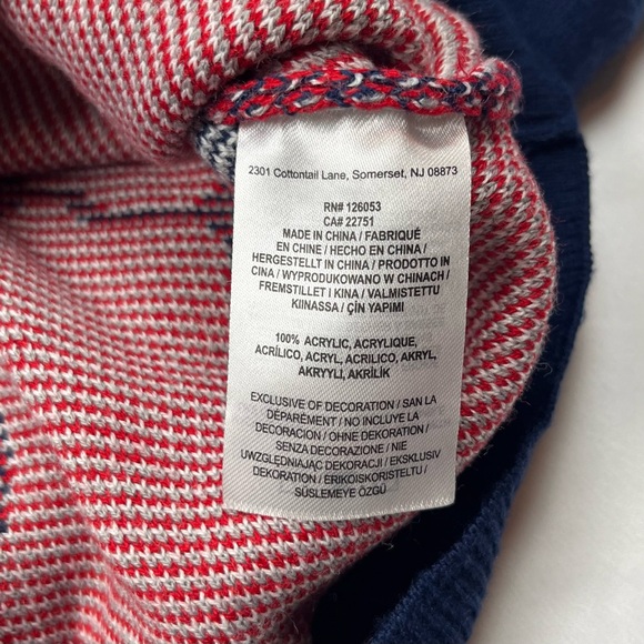 NFL New England Patriots Mens Ugly Christmas Sweater 2XL Nordic Fair Isle B9 - Picture 3 of 9